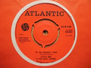 Rare Little Mack & The Boss Sounds " In The Midnight Hour " 1966 Atlantic