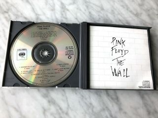 Pink Floyd The Wall 2 Cd Made In Japan Columbia C2k 36183 Rare Oop Roger Waters