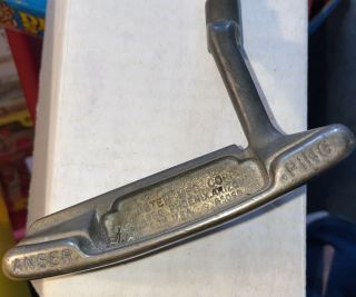 Rare Karsten Golf Ping Anser Dalehead Putter 34 " Left Handed Lh Phoenix Az 85029