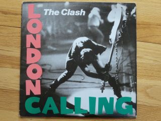Rare Vintage Vinyl - The Clash - London Calling - Epic Records E2 36328 - Ex
