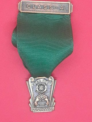 Rare 1936 Los Angeles County Sheriff Shooting Medal 2