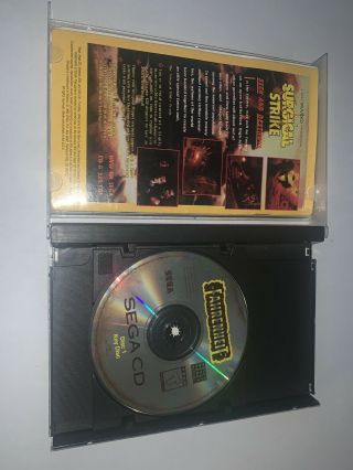 Fahrenheit Sega CD 32X Video Game Complete Worn Case RARE F - ship 2