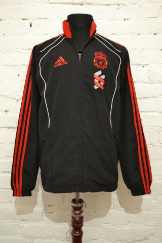 Liverpool Football Soccer Training Jacket Mens S Adidas Vintage Rare