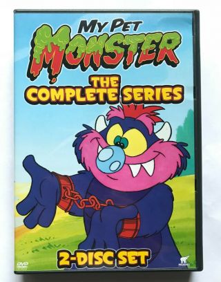 My Pet Monster - The Complete Series 2 - Disc Dvd Set 80s Cartoon Region 1 Rare