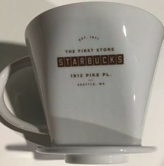 Starbucks Hard To Find Rare “the First Store” Pour Over Coffee Maker