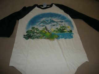 Rare Vintage 1983 Asia Invasion Rock T - Shirt/jersey - Small