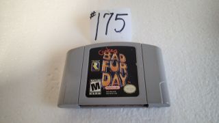 Conker Bad Fur Day For Nintendo 64 Video Game Card Cartridge For N64 Console Us
