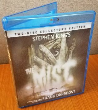 Stephen Kings The Mist (blu - Ray Disc,  2008,  2 - Disc Collectors Edition) Rare,  Oop