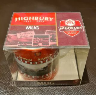 Arsenal Rare Collectors Official Merchandise Mug - Special Highbury 1913 - 2006