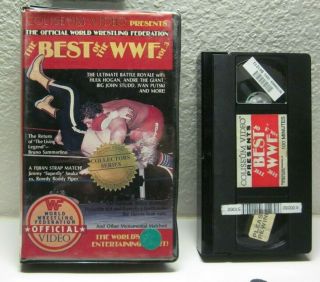 Coliseum Video Best Of The Wwf Vol.  3 Vhs Wrestling Htf Rare