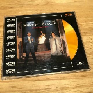 Freddie Mercury Montserrat Caballe The Golden Boy Ultra Rare Cd Video Music Disc