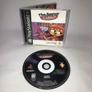 Um Jammer Lammy (sony Playstation 1,  Ps1,  1999) Complete Vg Cib Rare