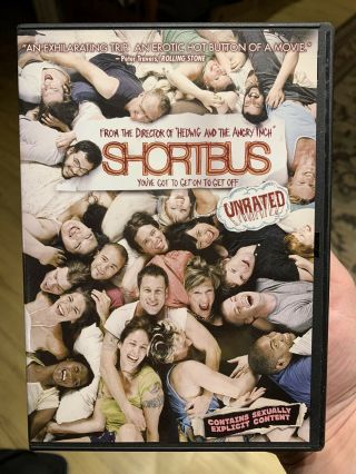Shortbus Dvd 2007 Unrated John Cameron Mitchell,  Peter Stickles Oop Very Rare