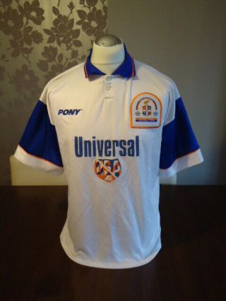 Luton Town 1995 Pony Home Shirt Large Adults Rare Old Vintage 42 - 44 "
