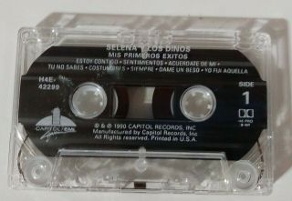 SELENA QUINTANILLA Y Los Dinos - 16 Exitos Originales Cassette Tape Rare 3