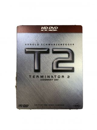 Terminator 2: Judgement Day (hd Dvd) German Steelbook Rare Oop