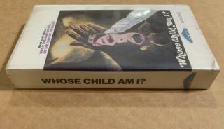 Whose Child Am I? - Cult Horror VHS Electric Video RARE 1976 Big Box 3