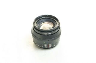 Jupiter - 8 2/50 50mm F/2 M39 Rangefinder Lens Leica,  Fed,  Zorki Rare Black.
