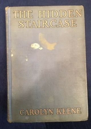 Rare First Edition - Nancy Drew - The Hidden Staircase - 1930 With 3 Glossies
