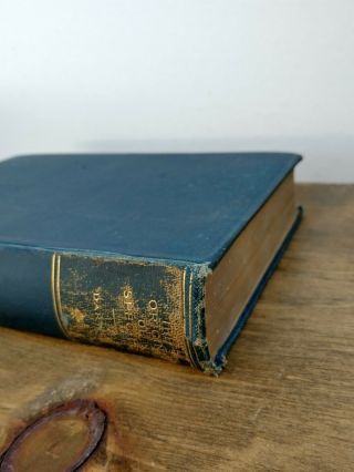 Antiquarian 1800s Charles Darwin Origin Of Species HC Book Old & Rare Edition 2