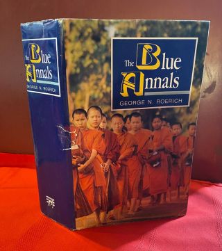 The Blue Annals By George N.  Roerich Tibetan Buddhism Rare Indian Published Book