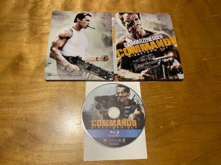 Commando Blu Ray 20th Century Fox Steelbook Very Rare Director 