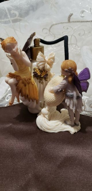 Rare Country Artists Butterfly Fairies Figurine " Scent Of Beauty " 02411