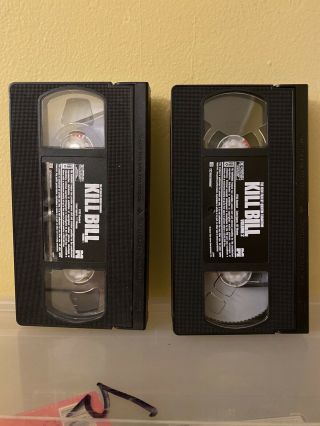 Kill Bill Vol.  1 And Kill Bill Vol.  2 VHS OOP Rare 2