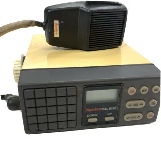 Rare Apelco Vxl 5120 Vhf - Fm Radiotelephone Marine Radio With Microphone