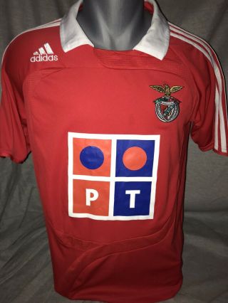 Benfica Home Shirt 2007/08 Medium Rare And Vintage