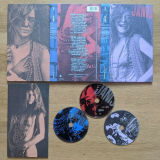 Janis Joplin ‎– Janis (rare,  3 Cd Box Set With Book 1993)