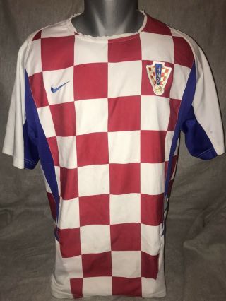 Croatia Home Shirt 2002/04 Medium Rare And Vintage