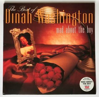 Dinah Washington - Mad About The Boy Rare Mercury Lp