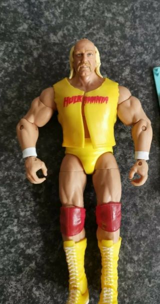 Rare Wwe - Hulk Hogan - Mattel Elite - Defining Moments - Wrestling Figure