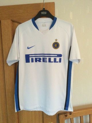 Vintage 2006 - 2007 Inter Milan Away Shirt Rare.  Size M
