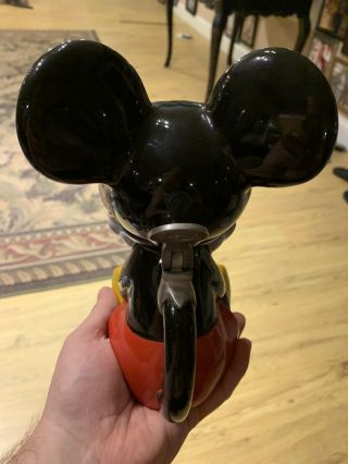 Disney Mickey Mouse Tankard 9” Stein Very Rare 3