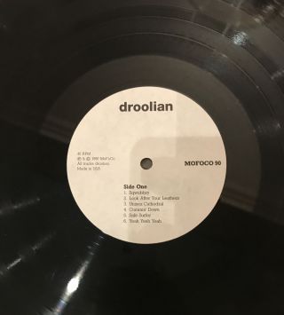 DROOLIAN - JULIAN COPE RARE VINYL LP 2