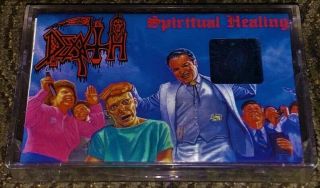 Death - Spiritual Healing.  Vg Cassette Tape Plays Perfectly Rare Metal Mind