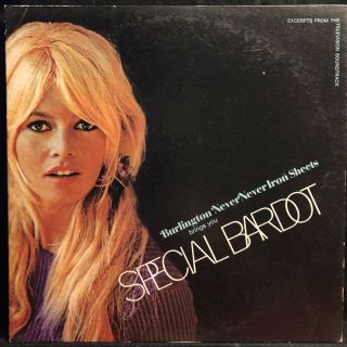60’s French Chanson Psych Special Bardot W/serge Gainsbourg Rare Dg Promo