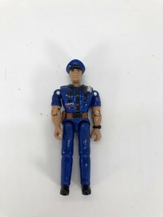 Vtg Lanard Corps 1999 Police Officer Emergency Rescue 3.  75in Rare Gi Joe Tight