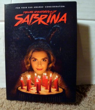Chilling Adventures Of Sabrina - Netflix Sag Fyc 3 Dvd Set (10 Episodes) Rare