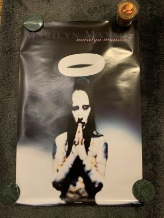 Vtg Rare Marilyn Manson Antichrist Superstar 1996 Winterland Poster