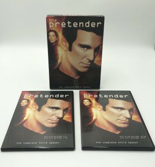 The Pretender - Season 3 (dvd,  2009,  4 - Disc Set) Rare Oop