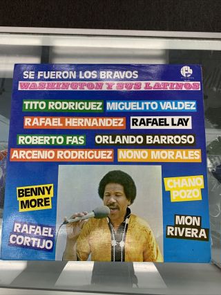 Washington Y Sus Latinos Se Fueron Los Bravos Rare Latin Guaguanco Salsa Record