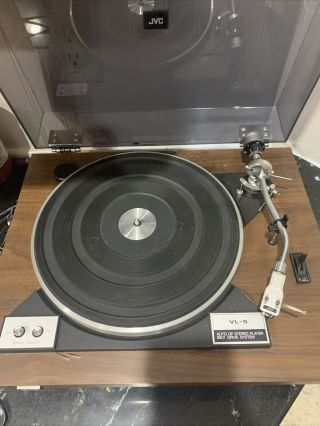 Vintage Rare Jvc Vl - 5 Belt Drive Turntable Japan Record Player Parts Repair