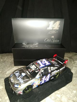 Rare 2009 Rcca Brushed Metal Elite 14 Tony Stewart 1/24 Old Spice 20 Of 50