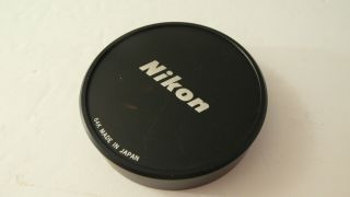 Rare Oem Nikon 64k 16mm F/3.  5 Fisheye Fish Eye Metal Lens Cap
