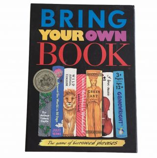 Rare Bring Your Own Book - The Game Of Borrowed Phrases - Gamewright 12,