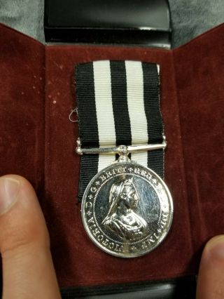 Order Of St Johns Long Service Medal Type 4 Rare Minty Example In Case Of Issue