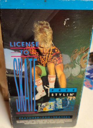 Rare License To Skate Freestylin 